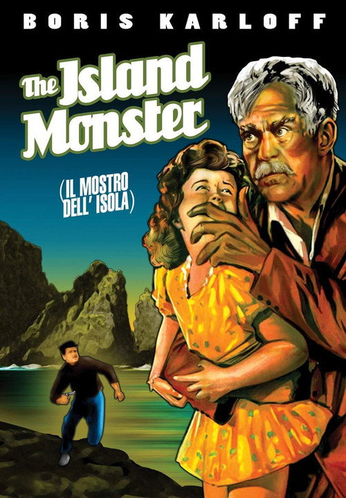 Movie poster for The Island Monster (1954)