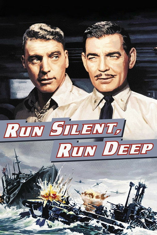 Movie poster for Run Silent, Run Deep (1958)