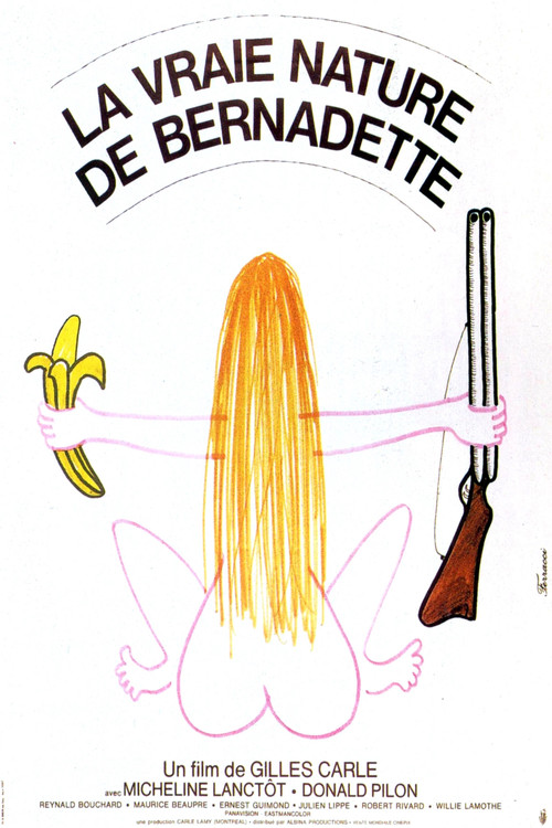 Movie poster for The True Nature of Bernadette (1972)