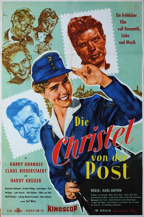 Movie poster for Die Christel von der Post (1956)