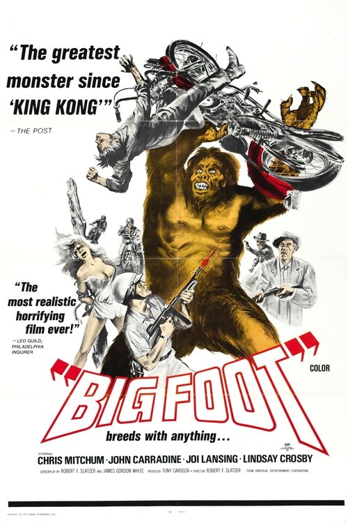 Movie poster for Bigfoot (1970)