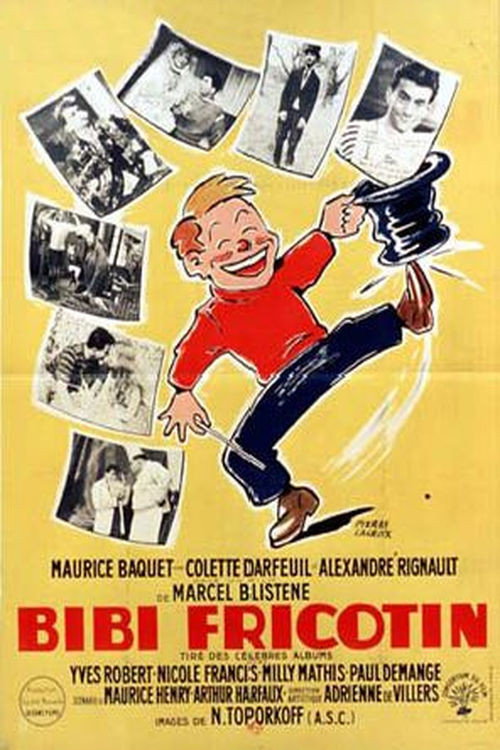 Movie poster for Bibi Fricotin (1951)