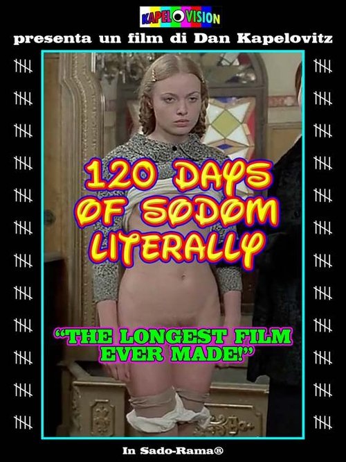 120 Days of Sodom Literally poster