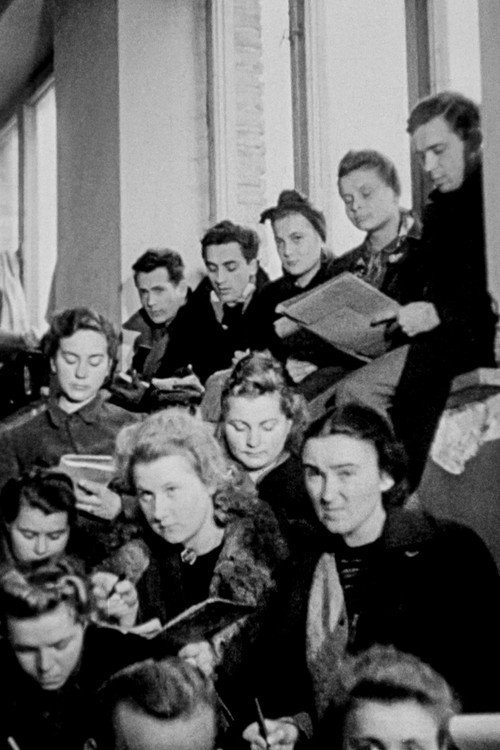 Movie poster for New Poland No. 1 - Youth at the Universities (1946)