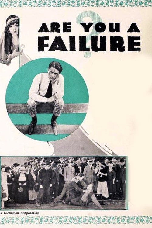 Movie poster for Are You a Failure? (1923)