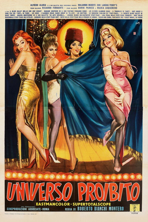 Movie poster for Universo proibito (1965)