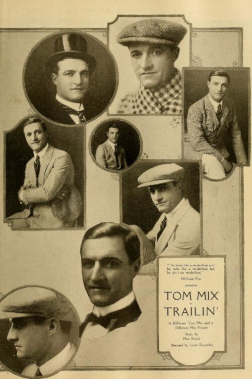 Movie poster for Trailin' (1921)