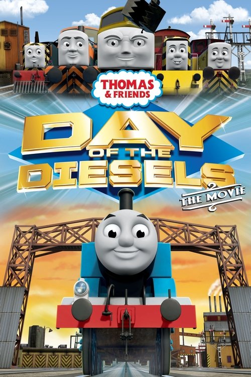 Movie poster for Thomas & Friends: Day of the Diesels (2011)