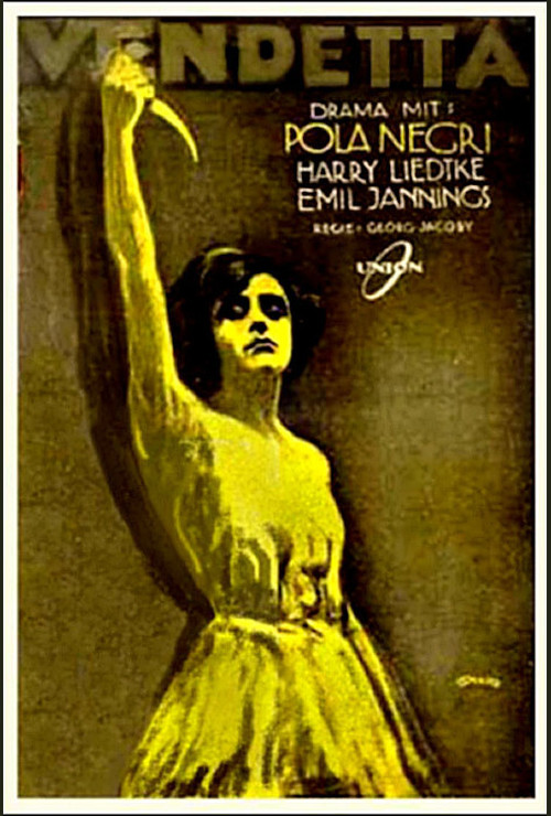 Movie poster for Vendetta (1919)