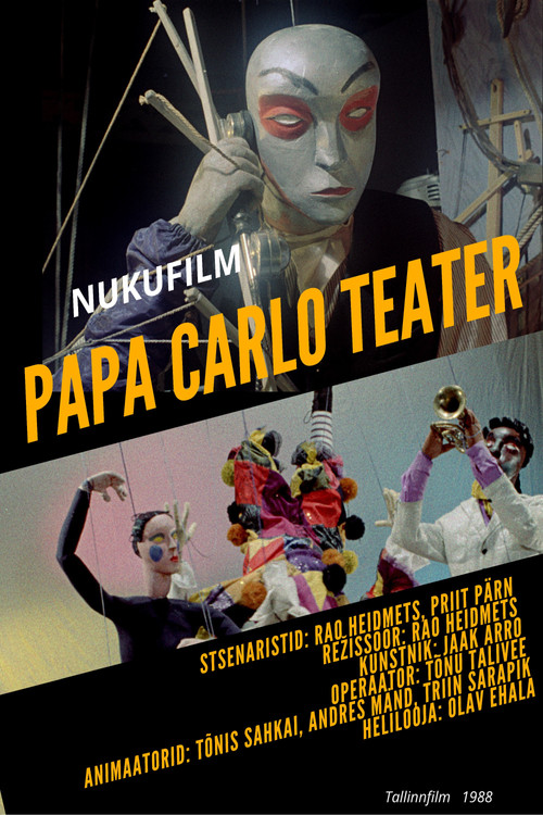 Movie poster for Theatre Papa Carlo (1988)