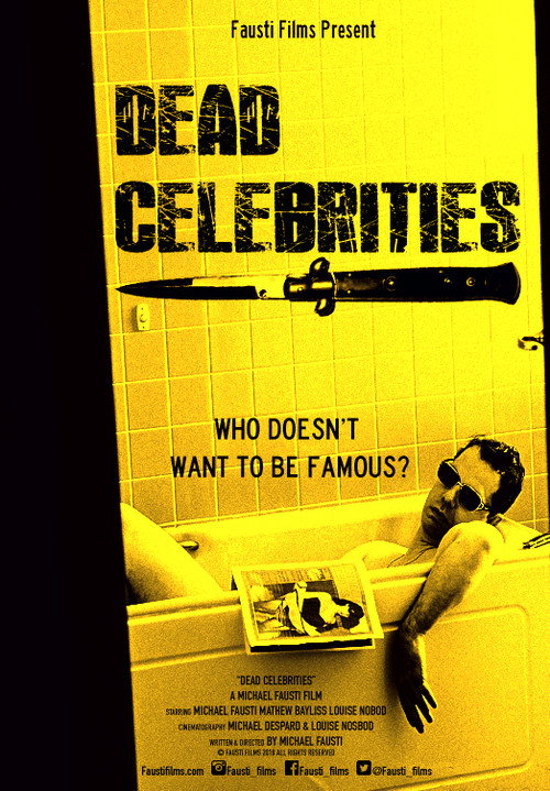 Movie poster for Dead Celebrities