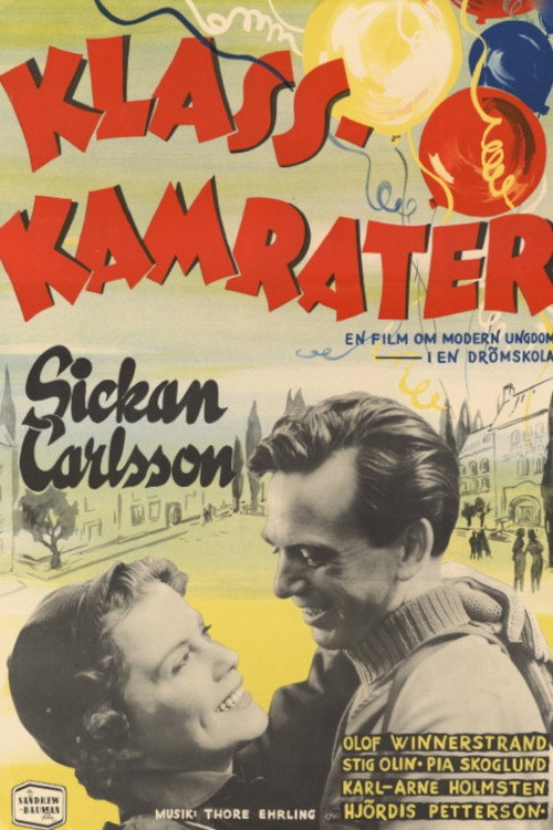 Movie poster for Klasskamrater (1952)