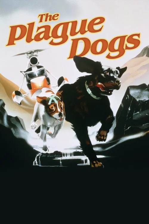 Movie poster for The Plague Dogs (1982)
