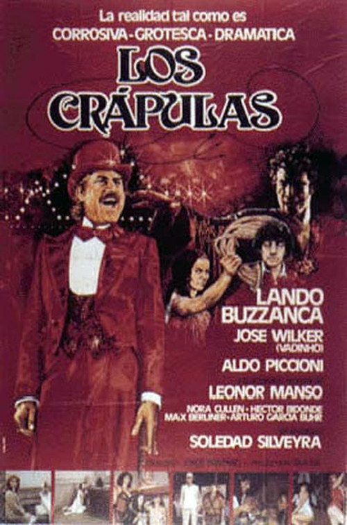 Movie poster for Los crápulas (1981)