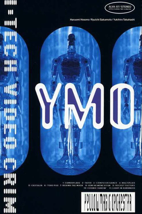 Movie poster for YMO – Hi-Tech Video Crime (1992)