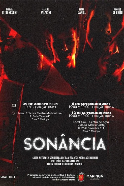 Movie poster for SONÂNCIA (2024)