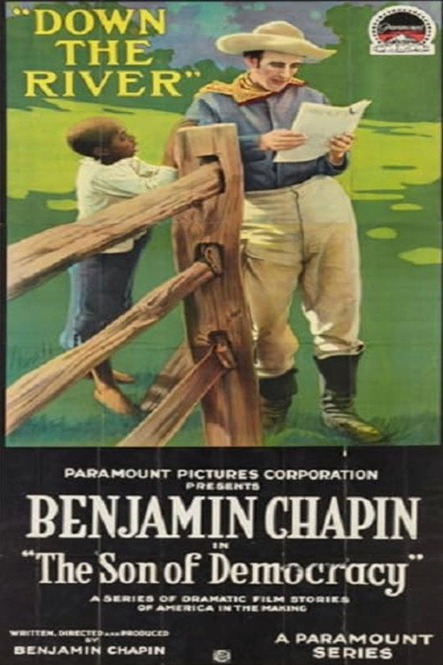 Movie poster for Down the River (1918)