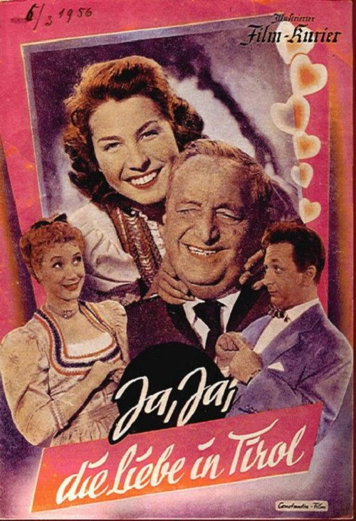 Movie poster for Ja, ja, die Liebe in Tirol (1955)