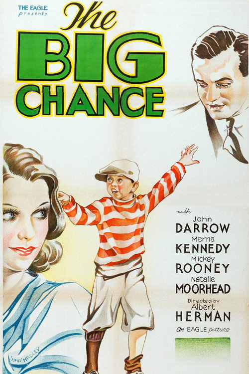 Movie poster for The Big Chance (1933)