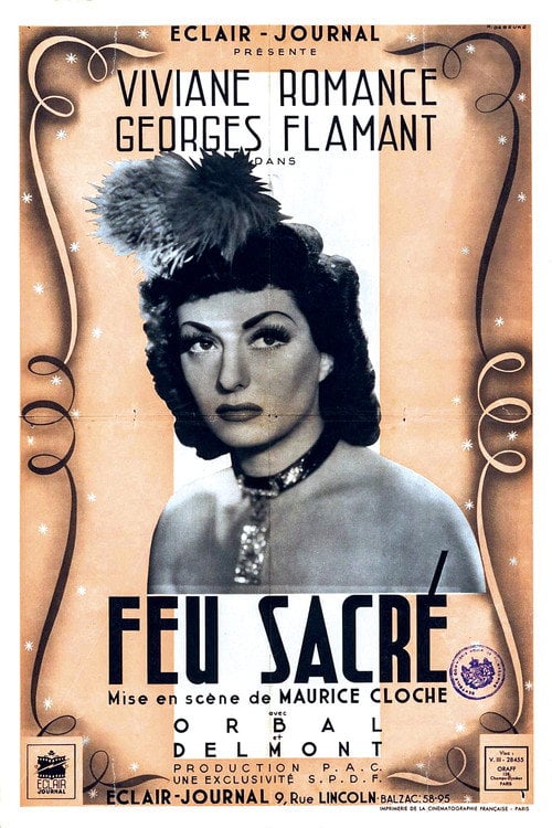 Movie poster for Sacred Fire (1942)