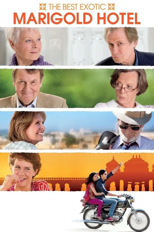 Movie poster for The Best Exotic Marigold Hotel (2012)