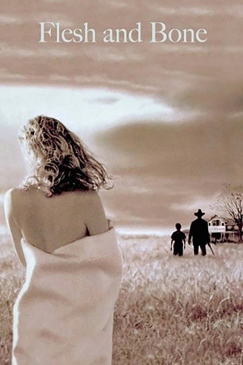 Movie poster for Flesh and Bone (1993)