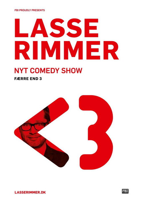 Movie poster for Lasse Rimmer: Færre end 3 (2019)