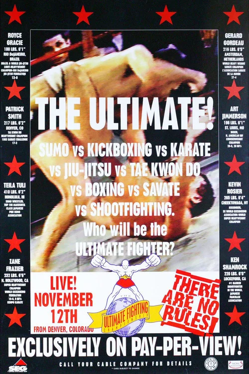 Movie poster for UFC 1: The Beginning (1993)