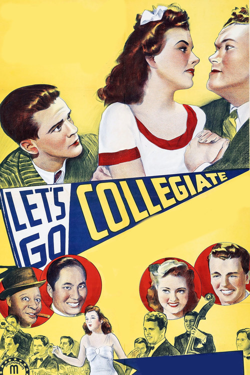 Movie poster for Let's Go Collegiate (1941)