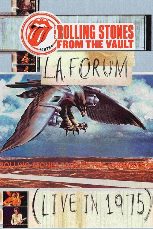 Movie poster for The Rolling Stones From The Vault: L.A. Forum Live In 1975 (1975)
