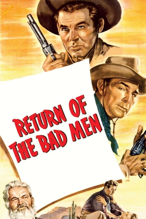Movie poster for Return of the Bad Men (1948)