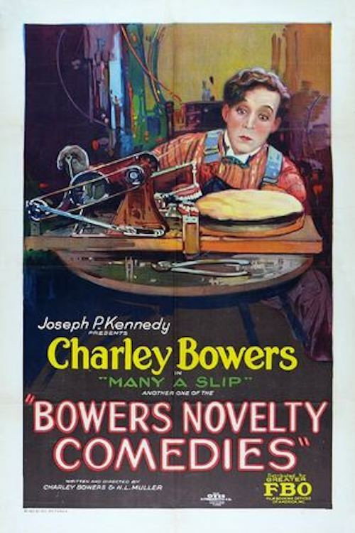 Movie poster for Many a Slip (1927)