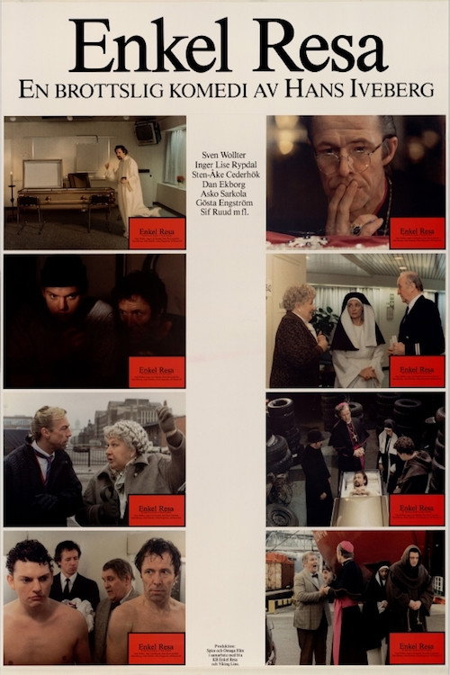 Movie poster for One Way Ticket (1988)