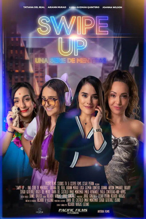 Movie poster for Swipe Up! Una serie de mentiras (2024)