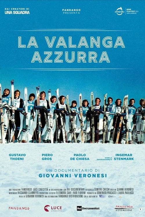 Movie poster for La valanga azzurra (2024)