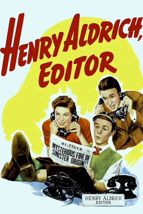 Movie poster for Henry Aldrich, Editor (1942)