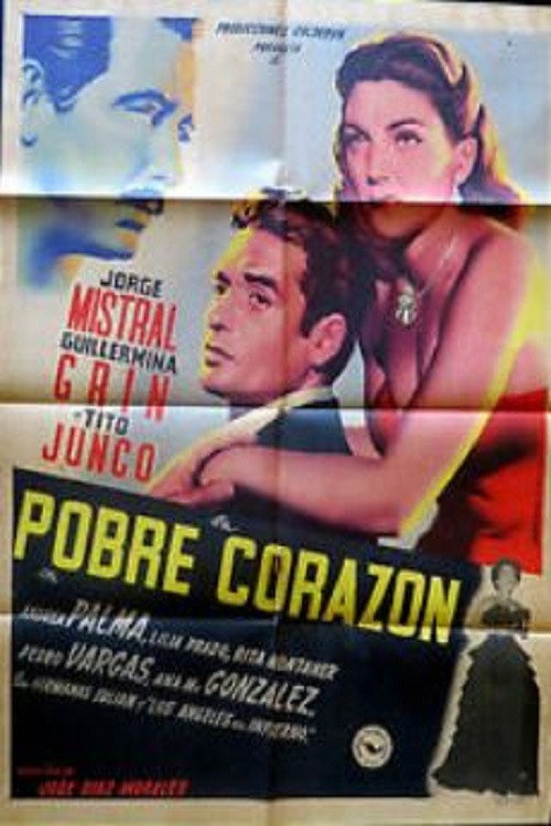Movie poster for Pobre corazón (1950)