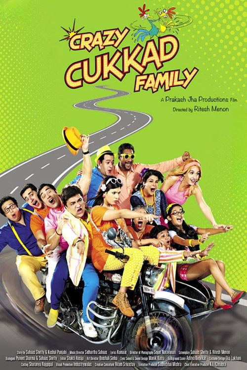 Movie poster for Crazy Cukkad Family (2015)