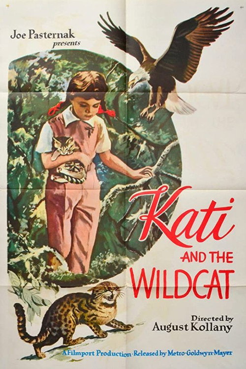 Movie poster for Kati és a vadmacska (1956)