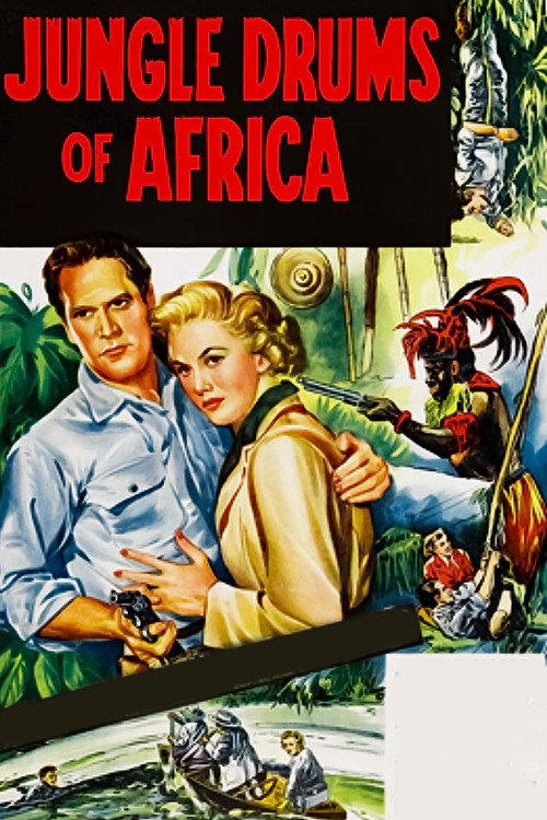 Movie poster for Jungle Drums of Africa (1953)