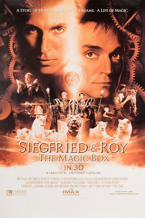 Movie poster for Siegfried & Roy: The Magic Box (1999)