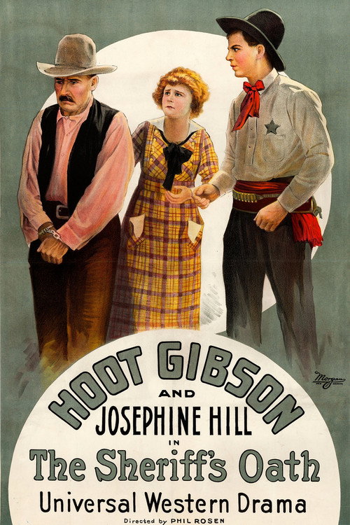 Movie poster for The Sheriff's Oath (1920)