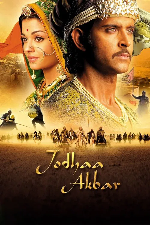 Movie poster for Jodhaa Akbar (2008)