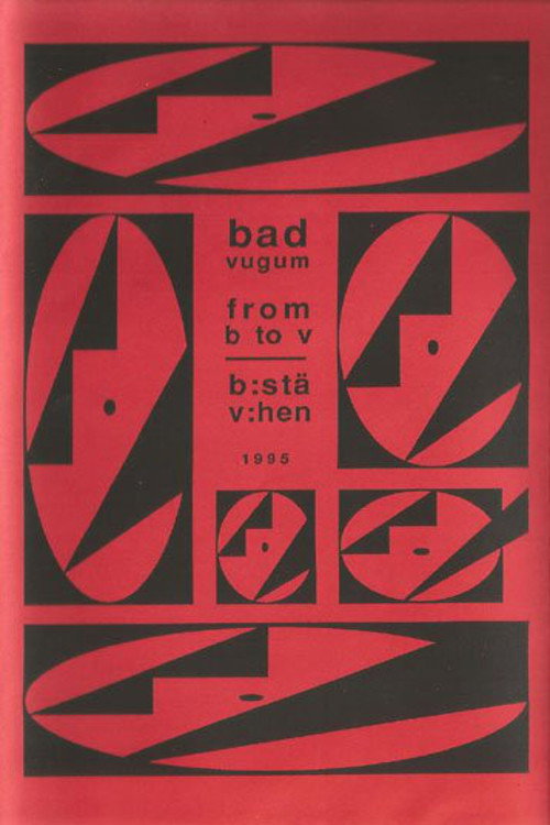 Movie poster for Bad Vugum – From B To V (1995)