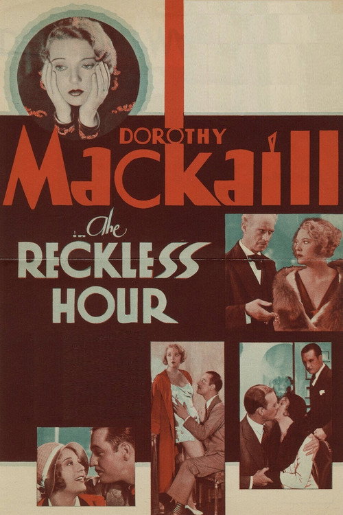 Movie poster for The Reckless Hour (1931)