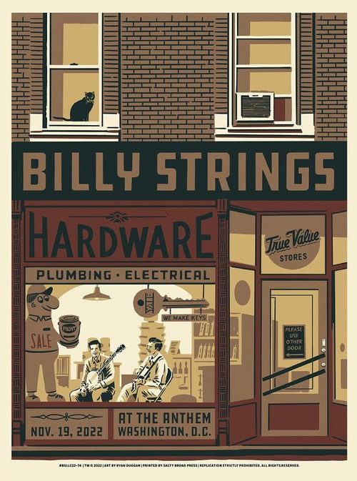 Movie poster for Billy Strings | 2022.11.19 — The Anthem - Washington, DC (2022)