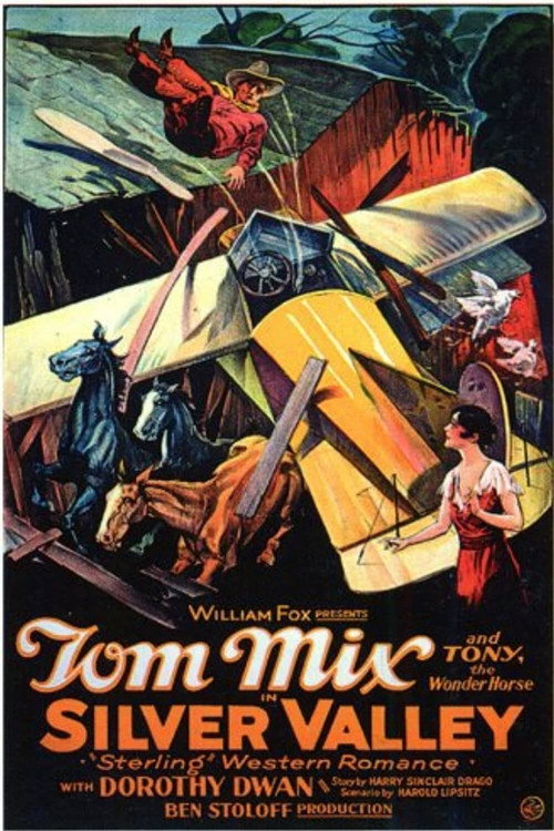 Movie poster for Silver Valley (1927)