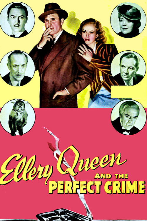 Movie poster for Ellery Queen and the Perfect Crime (1941)