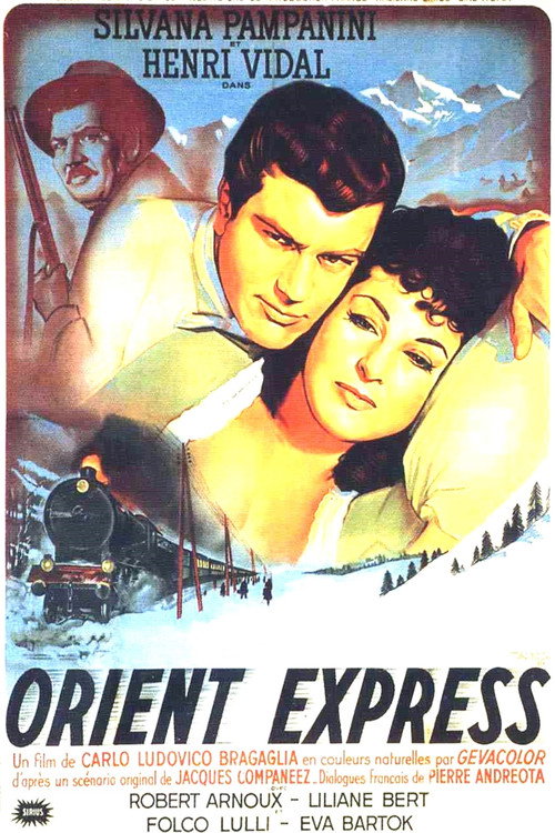 Movie poster for Orient Express (1954)