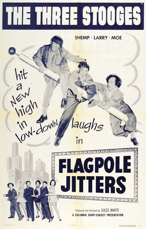 Movie poster for Flagpole Jitters (1956)